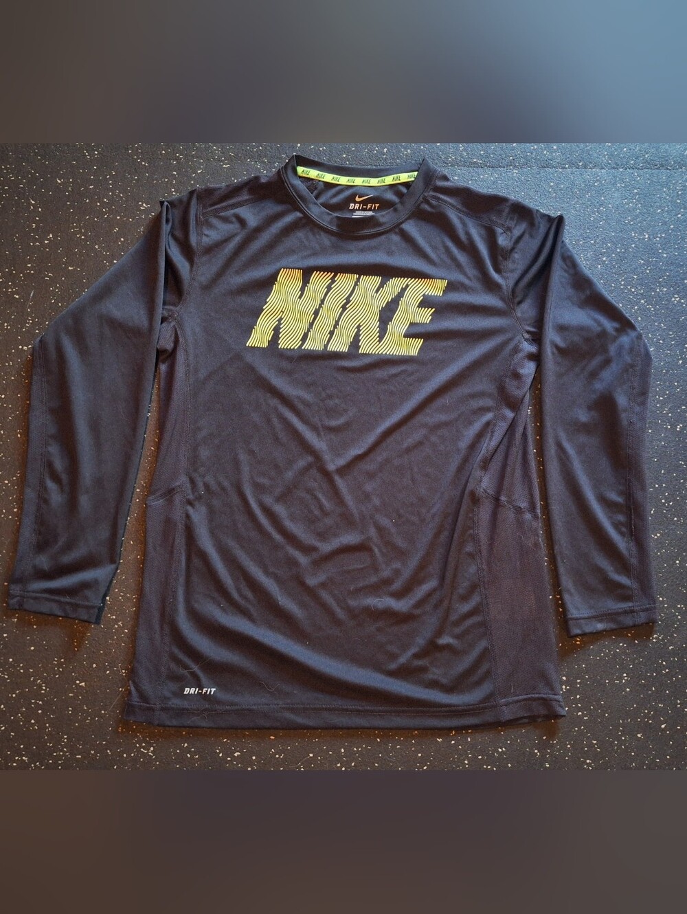 Nike Dri Fit Boys Long Sleeve Shirt
